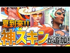 【オーバーウォッチ】待望のサマーイベント到来！！新作スキン紹介＆水着アッシュで暴れまくる！？