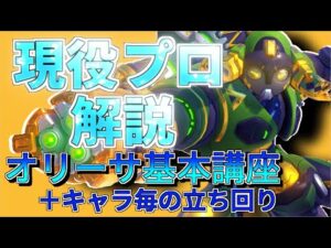 【オーバーウォッチ】現役プロが教えるオリーサ講座【キャラ毎の立ち回り解説】