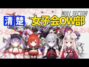 【ホロライブ切り抜き】清楚な淑女達の早朝突発オーバーウォッチコラボが面白すぎる件ｗｗ【にじさんじ/ぶいすぽ/切り抜き】