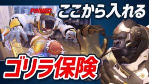 “飛ばないゴリラはただのゴリラ”1級フラグ建築士vsバスティオンメイン(リーパー)！？［オーバーウォッチ］