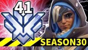 【オーバーウォッチ】シーズン30もレート2桁到達！？TOP50サポートが魅せるハナムラマッチ！！！