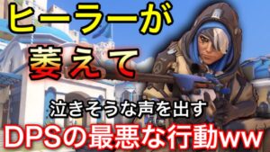 ヒーラーを使ってた海外の人が味方DPSのとある行動で悲しすぎる声を出させてしまった件ｗｗごめんやん・・・【オーバーウォッチ】