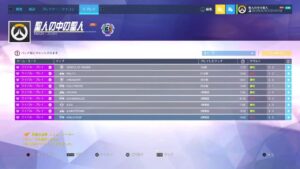 だらだらと　　オーバーウォッチ