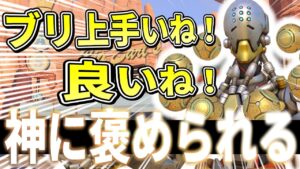 【オーバーウォッチ】レート4600以上の憧れの人に褒められた嬉しすぎる動画【家宝】