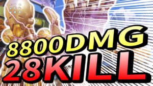 【オーバーウォッチ】ヒールも火力も出す事が重要！！8800ダメージ&28キルゼニヤッタ！！！