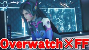 オーバーウォッチのD.Va衣装を着たティファがピチピチすぎた【FF7R MOD│FF7R PC】