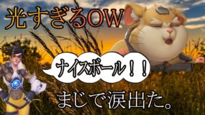 ガチで泣きました。こんなに暖かいOW初めてです。【レッキングボール】【オーバーウォッチ】