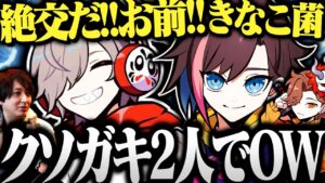 【面白まとめ】一生爆笑しながら殴りあっていた だるまときなこのオーバーウォッチが面白すぎたｗｗｗ【切り抜き だるまいずごっど きなこ オーバーウォッチ2 OW2】