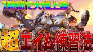【オーバーウォッチ2】エイムが苦手な初心者必見!!!最強のエイム練習法紹介!!!