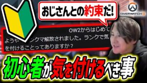 初ランクで初心者が気を付ける事【Overwatch2/オーバーウォッチ2】