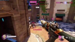 オーバーウォッチ2 ゴールド　ソロマーシー　低画質心の目でみて