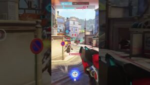 【オーバーウォッチ2】ソジョーン10秒で4キル！#shorts    #ow2