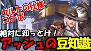 【OW2】”アッシュの豆知識”ウルトの仕様やコンボなど【オーバーウォッチ2】