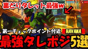【OW2】”役に立つタレポジ”5選（HAVANA）【オーバーウォッチ2】