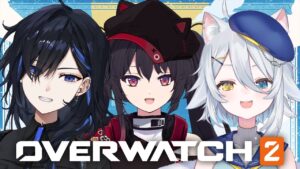 【 #OW2 / #オーバーウォッチ2  】マブダチ3人でわいわいプレイ！POP UP一緒に行ってきた！【#7starstream #ナナホシナナ 】